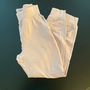 Pink speckled lululemon jogger